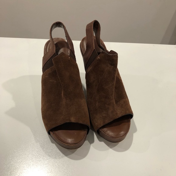 Naked Feet Brown Wedge Sandal - Picture 2 of 5